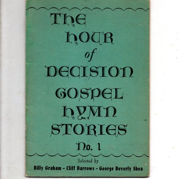 1956 Paperback Christian Gospel Hymns and The Stories Behind Them - Picture 1 of 3